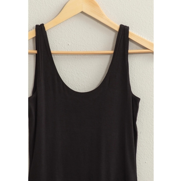 #403 SALE 🛑18M BOHO CHIC TRENDY SCOOP Neck Tank Top - Picture 2 of 11